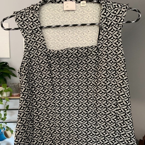 Anthropologie Black and White Shirt - Picture 2 of 5